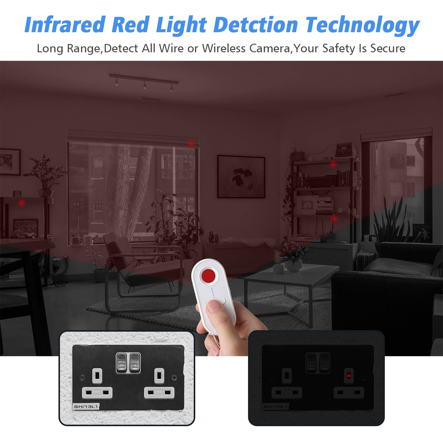 The New Camera Wireless Detector For Alarm